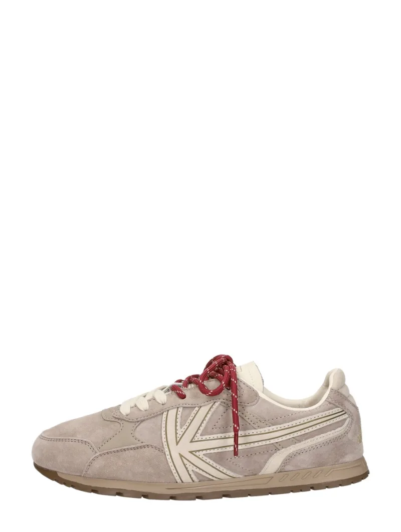 Kaotiko Sneakers Laag, lage sneakers voor dames in beige
