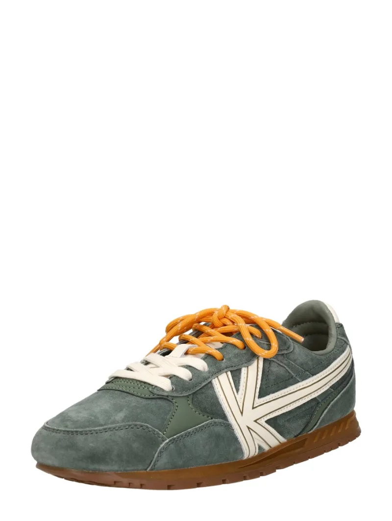 Kaotiko Sneakers Laag, lage sneakers voor dames in groen, foto 2 van 2