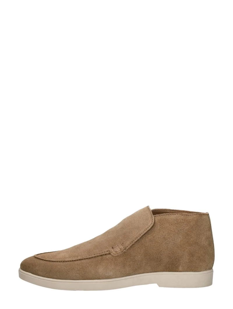 Sub55 Enkellaarzen, enkellaarsjes & boots voor heren in taupe