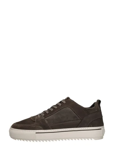 Rehab Creon Mix, lage sneakers voor heren in donkerbruin, foto 1 van 4