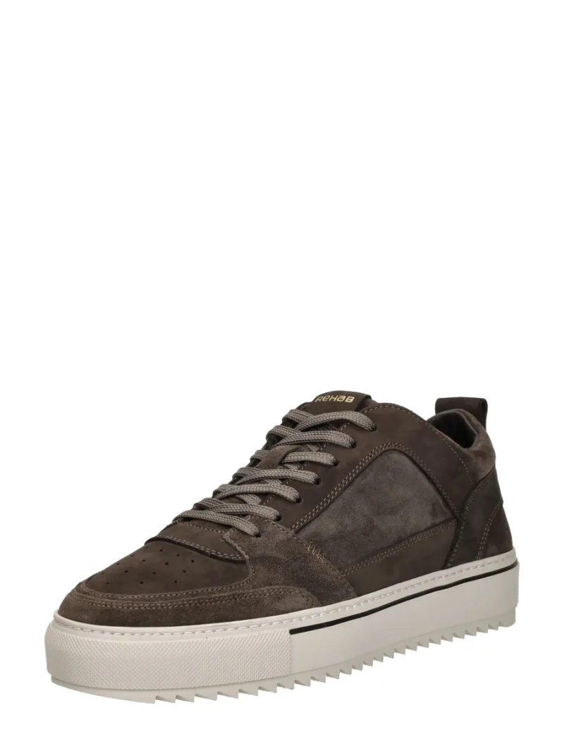 Rehab Creon Mix, lage sneakers voor heren in donkerbruin, foto 2 van 2