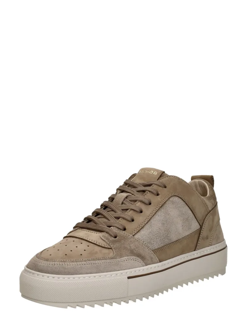Rehab Creon Mix, lage sneakers voor heren in taupe, foto 2 van 2