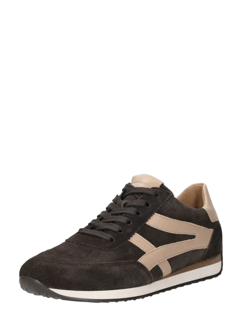 Gabor Sneakers Laag, lage veterschoenen voor dames in donkerbruin, foto 2 van 2