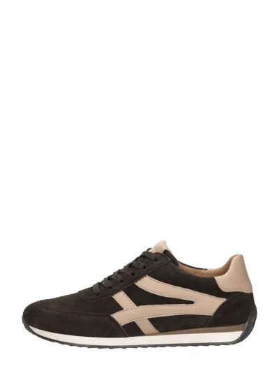 Gabor Sneakers Laag, lage veterschoenen voor dames in donkerbruin, foto 1 van 4