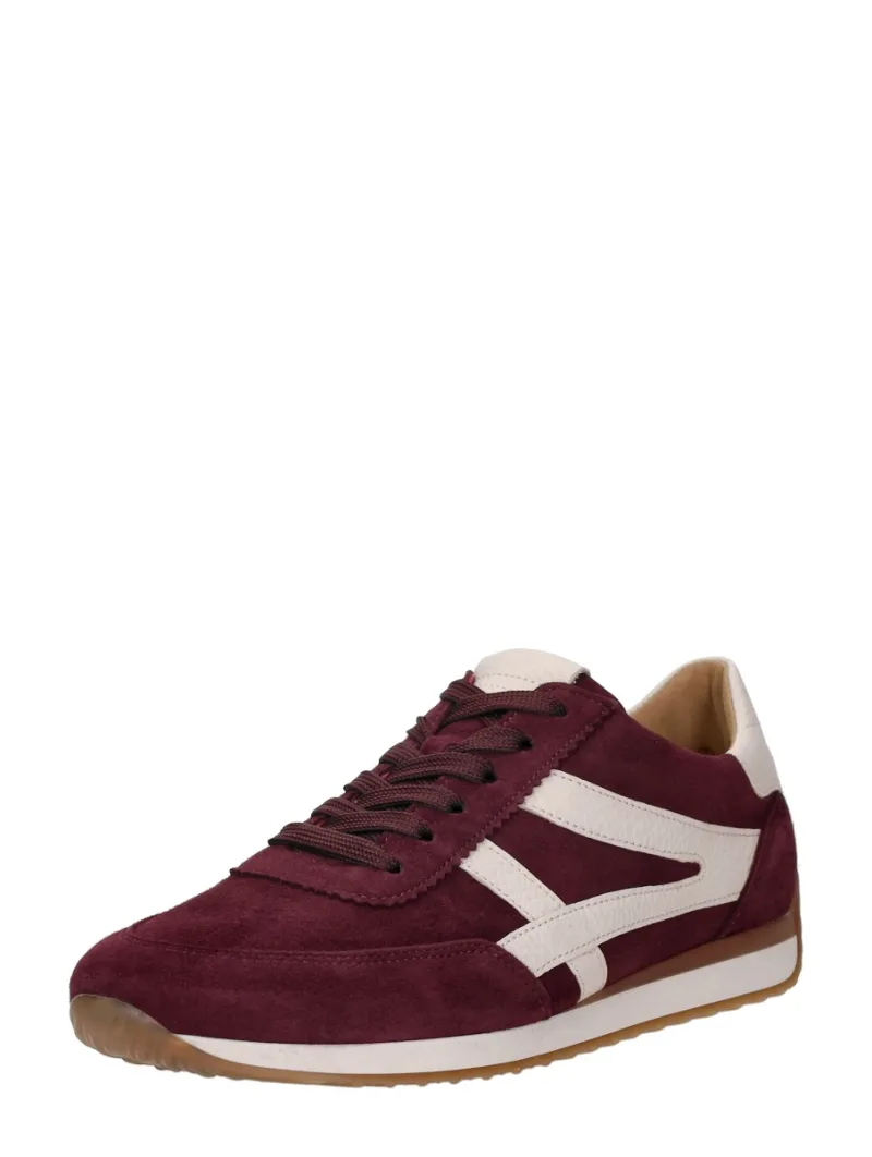 Gabor Sneakers Laag, lage veterschoenen voor dames in bordeaux, foto 2 van 2