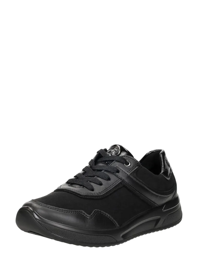 Ara Vienna, lage veterschoenen voor dames in zwart, foto 2 van 2