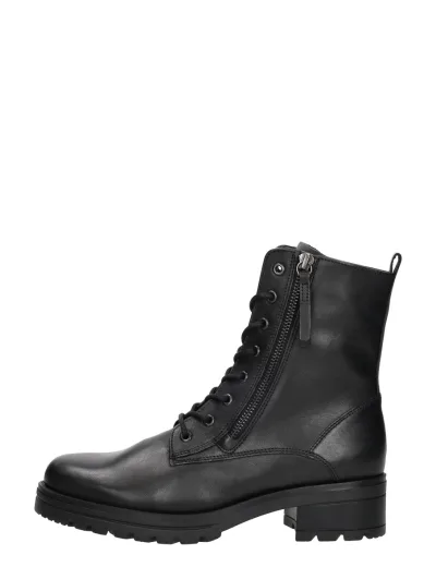 Gabor Veterschoenen Hoog, hoge veterschoenen voor dames in zwart, foto 1 van 4
