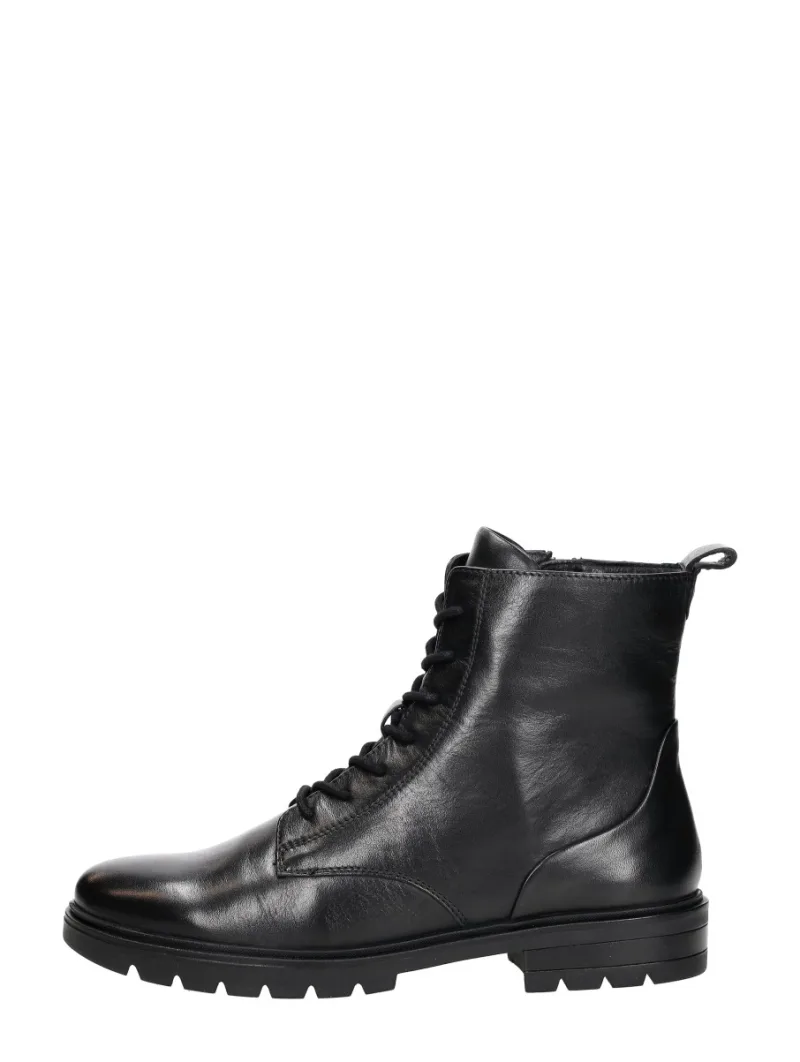 Ara Cambridge, hoge veterschoenen voor dames in zwart