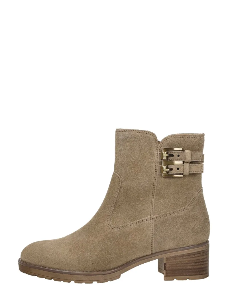 Gabor Enkellaarsjes Hak, enkellaarsjes hak voor dames in beige