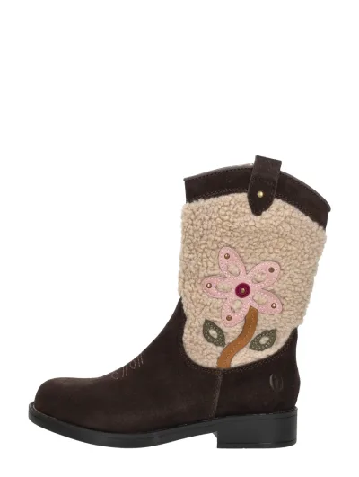 Shoesme Western Laarzen, enkellaarsjes & boots voor meisjes in donkerbruin, foto 1 van 4