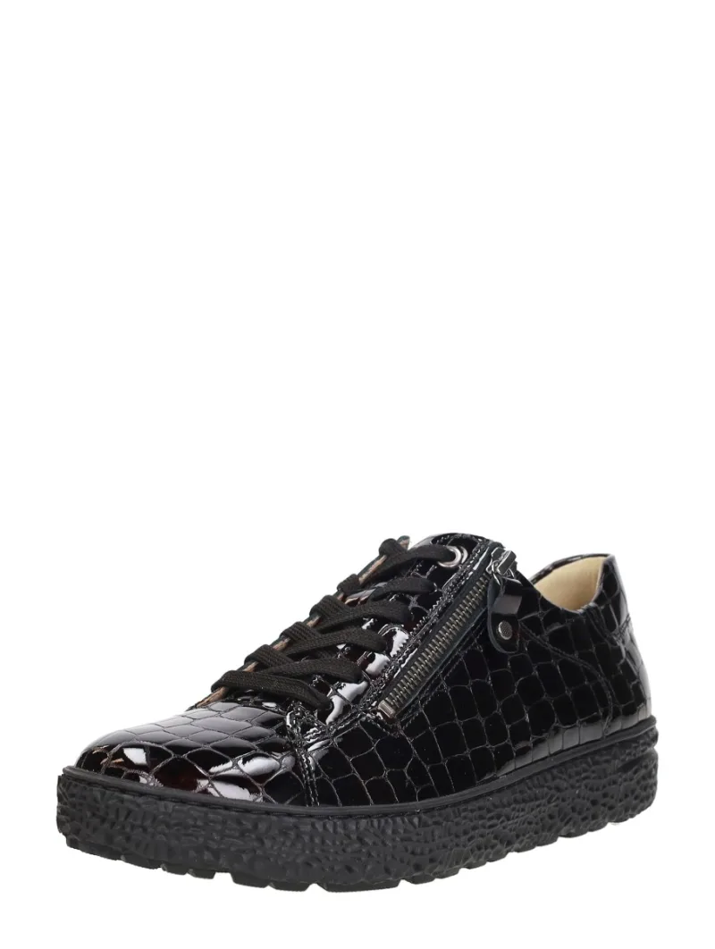 Hartjes Phil Shoe, lage veterschoenen voor dames in bordeaux, foto 2 van 2