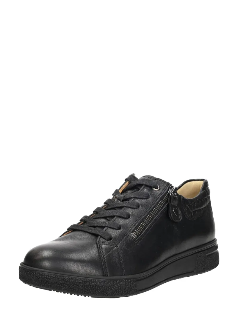 Hartjes Sophie Shoe, lage veterschoenen voor dames in zwart, foto 2 van 2