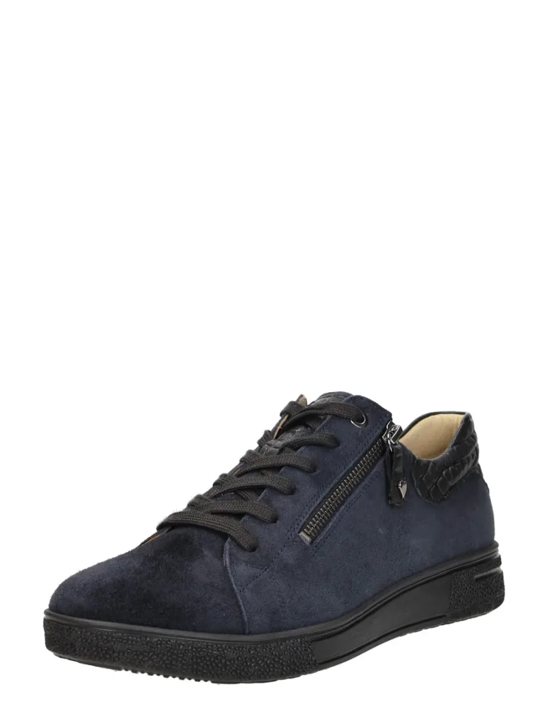 Hartjes Sophie Shoe, lage veterschoenen voor dames in blauw, foto 2 van 2