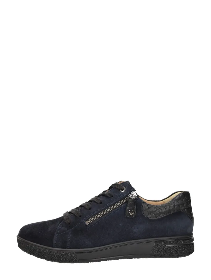 Hartjes Sophie Shoe, lage veterschoenen voor dames in blauw