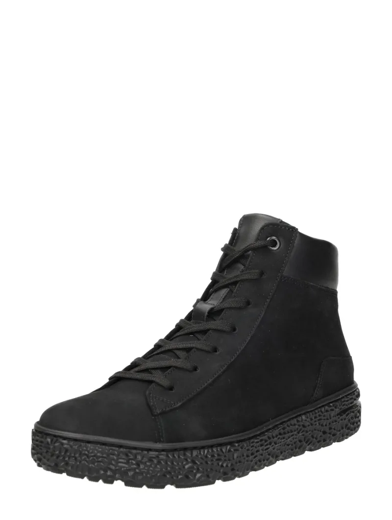 Hartjes Phil Boot, hoge veterschoenen voor dames in zwart, foto 2 van 2