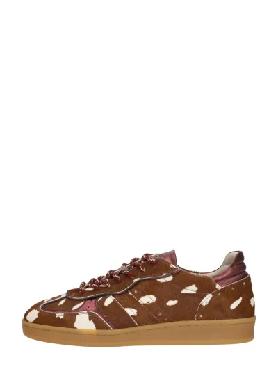 Piedi Nudi Imola middel bruin, lage sneakers voor dames in middelbruin, foto 1 van 4