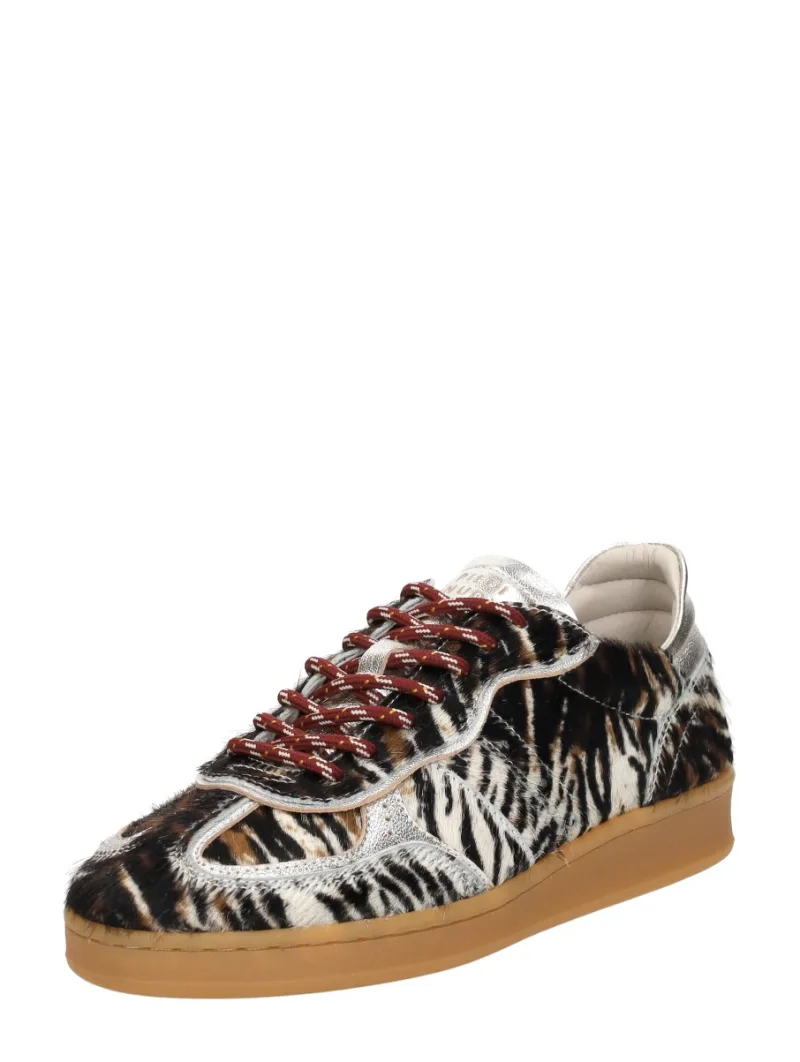 Piedi Nudi Imola, lage sneakers voor dames in donkerbruin, foto 2 van 2
