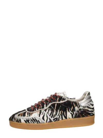 Piedi Nudi Imola, lage sneakers voor dames in donkerbruin, foto 1 van 4