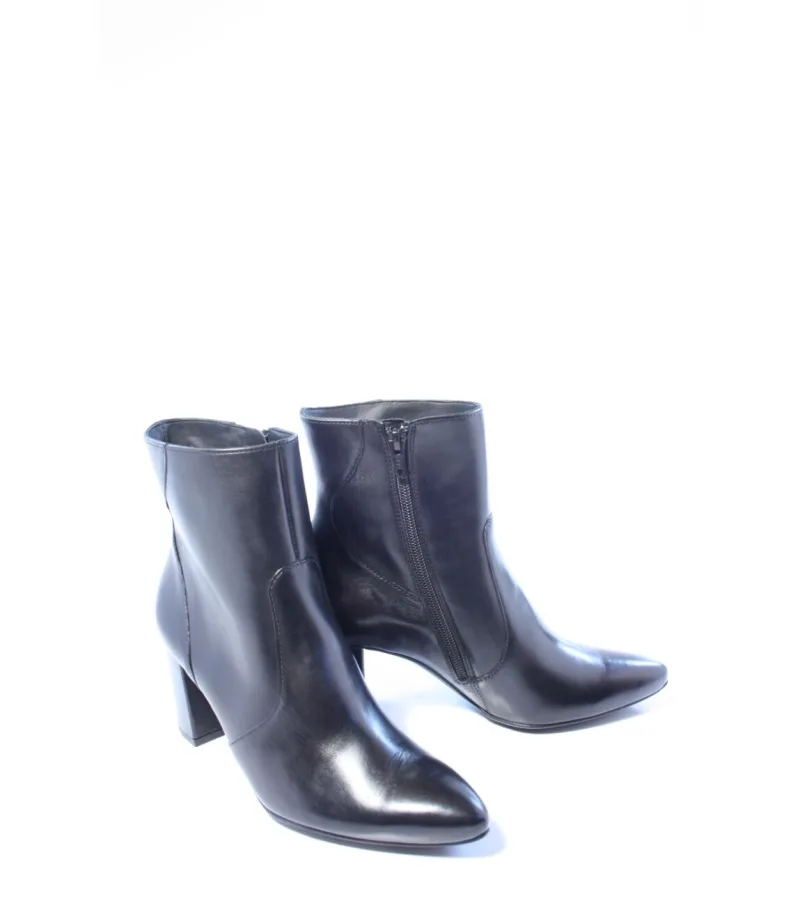 Paul Green 8050, enkellaarsjes & boots voor dames in zwart