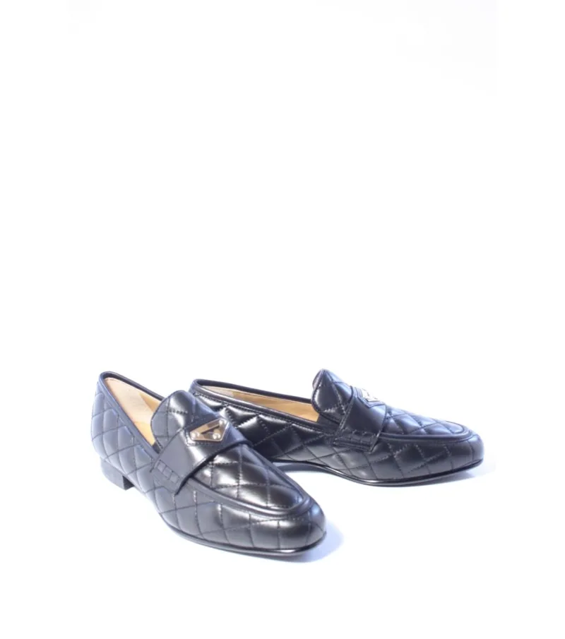 Nalini 24I073, instappers & loafers voor dames in zwart