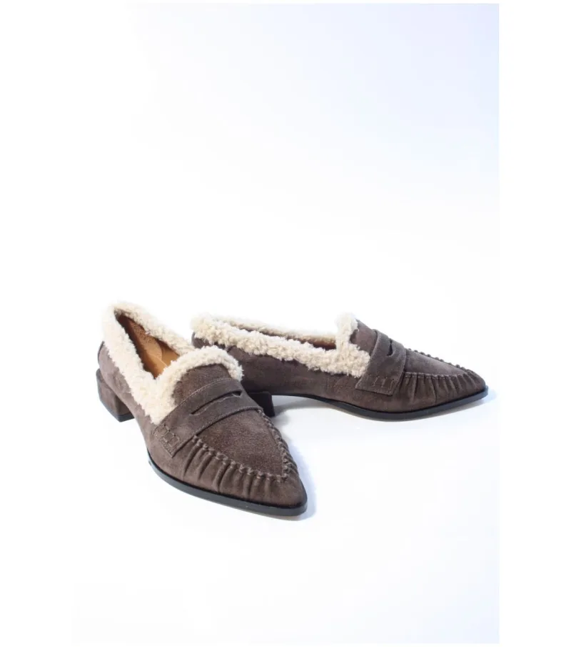 Via Vai 62438 Jazz Vica, instappers & loafers voor dames in bruin