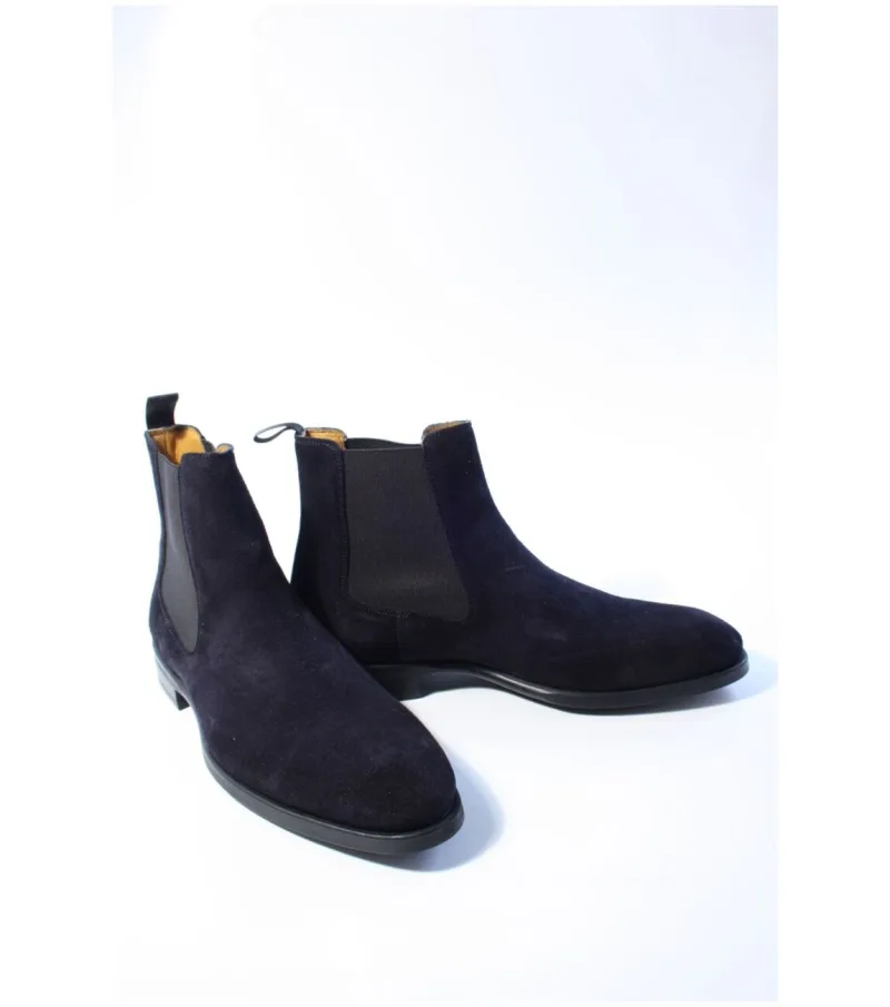 Magnanni 26319, enkellaarsjes & boots voor heren in gekleed blauw