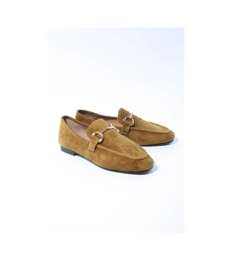 Bibi Lou 572Z30VK, instappers & loafers voor dames in cognac