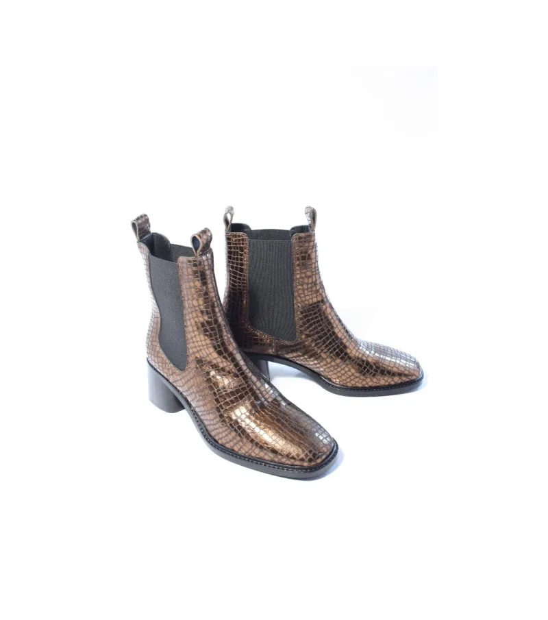Via Vai 62135 Zoey Scott, enkellaarsjes & boots voor dames in bruin