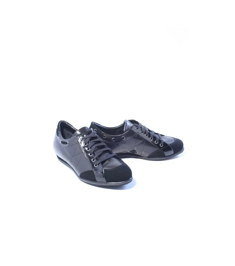 Nalini 19E102, sneakers voor dames in zwart
