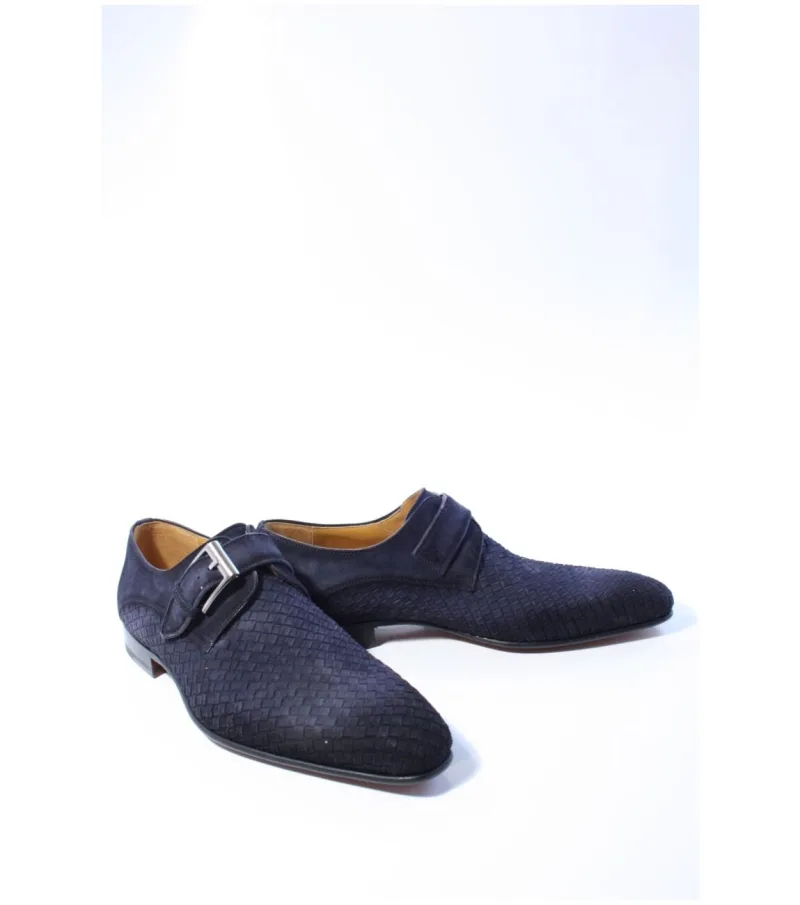 Magnanni 22031, nette schoenen voor heren in blauw