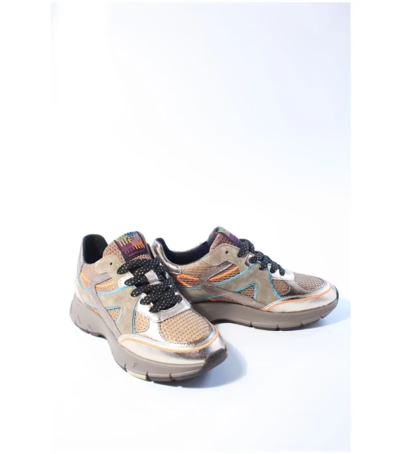 Floris Van Bommel 10174 Daysi, sneakers voor dames in goud