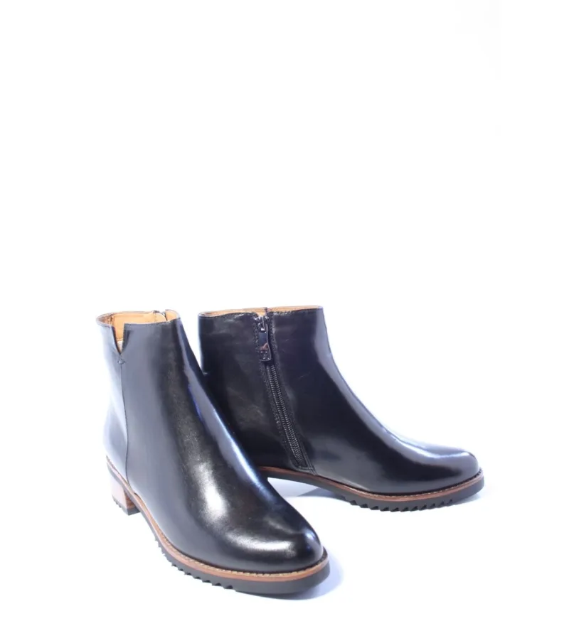 Everybody Belport 11654, enkellaarsjes & boots voor dames in zwart