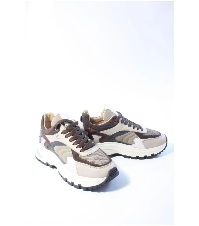 Via Vai 62317 Liz Leigthon, sneakers voor dames in beige