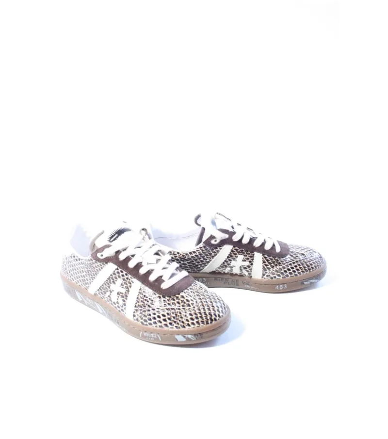 Premiata BonnieD 8573, sneakers voor dames in bruin