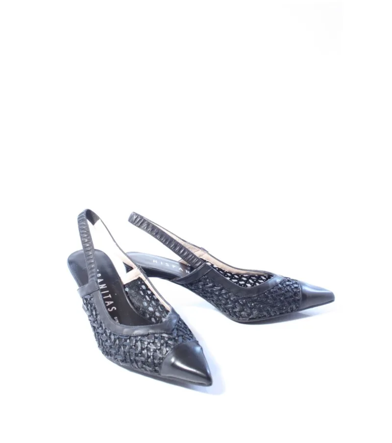 Hispanitas slingback, pumps voor dames in zwart