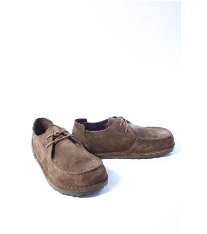 Birkenstock Utti Lace, veterschoenen voor heren in bruin