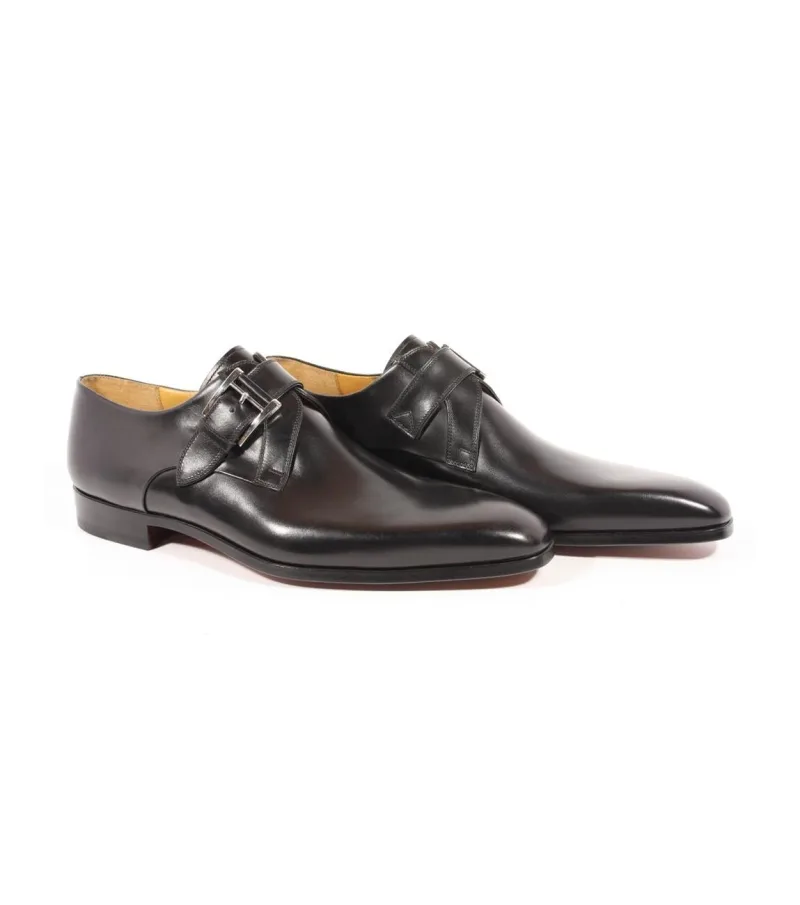 Magnanni 14423, nette schoenen voor heren in zwart