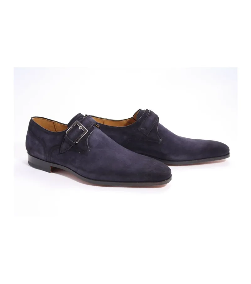 Magnanni 11837, nette schoenen voor heren in blauw