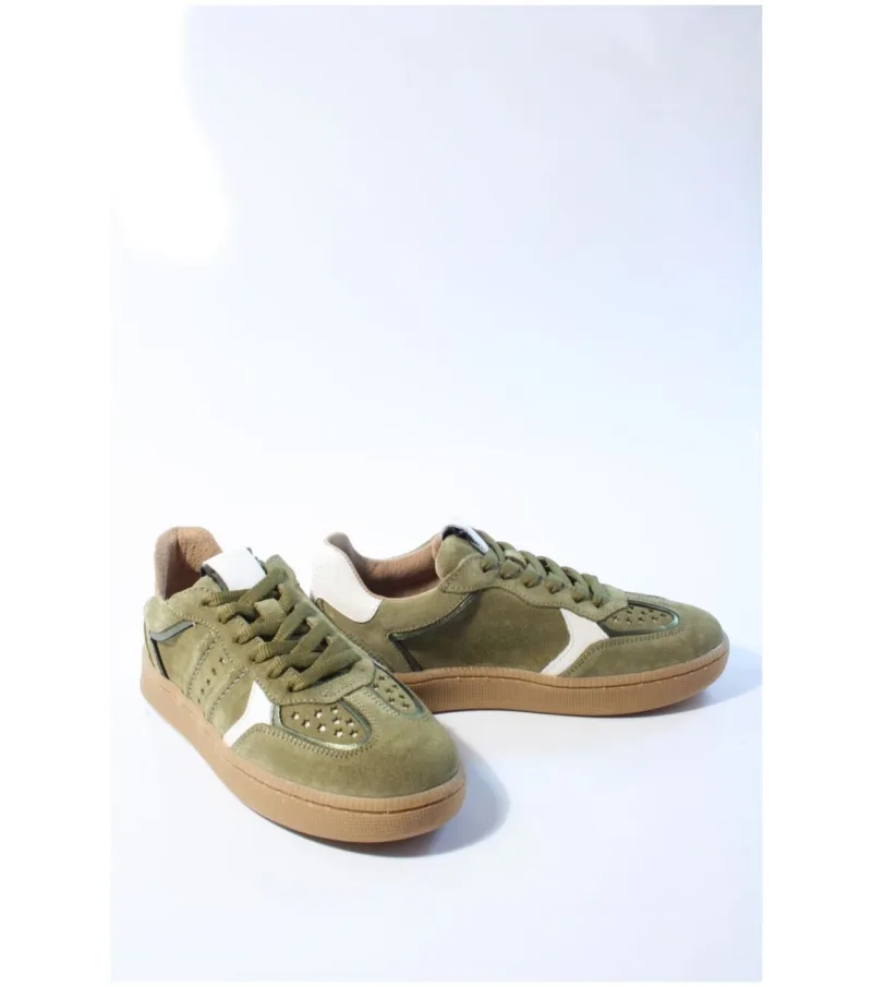 DWRS Label Mirabel, sneakers voor dames in groen