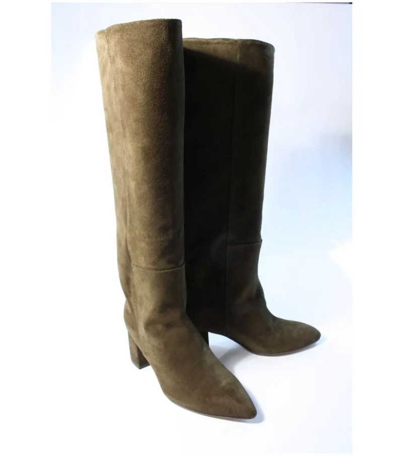 Toral 12776, laarzen voor dames in groen