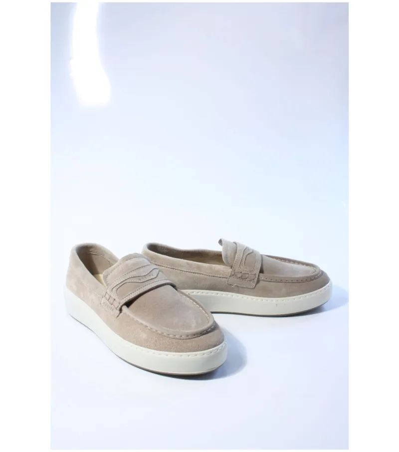 Nubikk Jiro Gatsby, instappers & loafers voor heren in beige