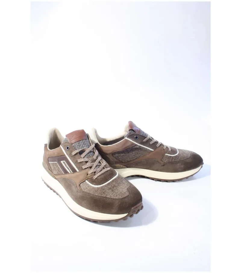 Floris Van Bommel 10139 Noppi, sneakers voor heren in bruin