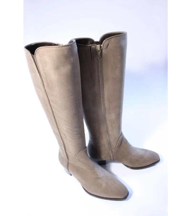 Nalini 22I105, laarzen voor dames in taupe