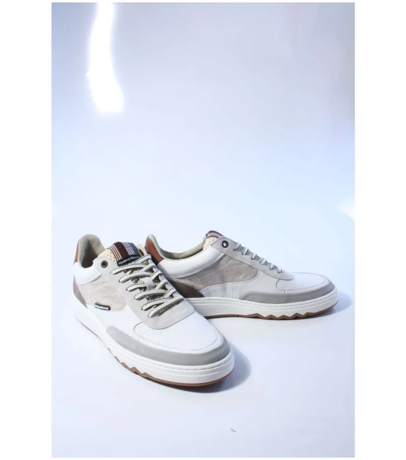 Floris Van Bommel 10143 De Kupster, sneakers voor heren in wit