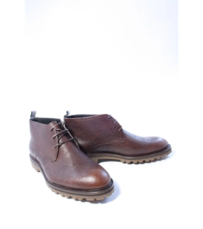 Floris Van Bommel SFM-50082, enkellaarsjes & boots voor heren in bruin