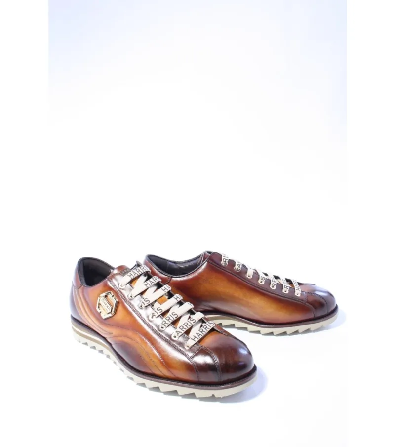 Harris 3895, sneakers voor heren in cognac