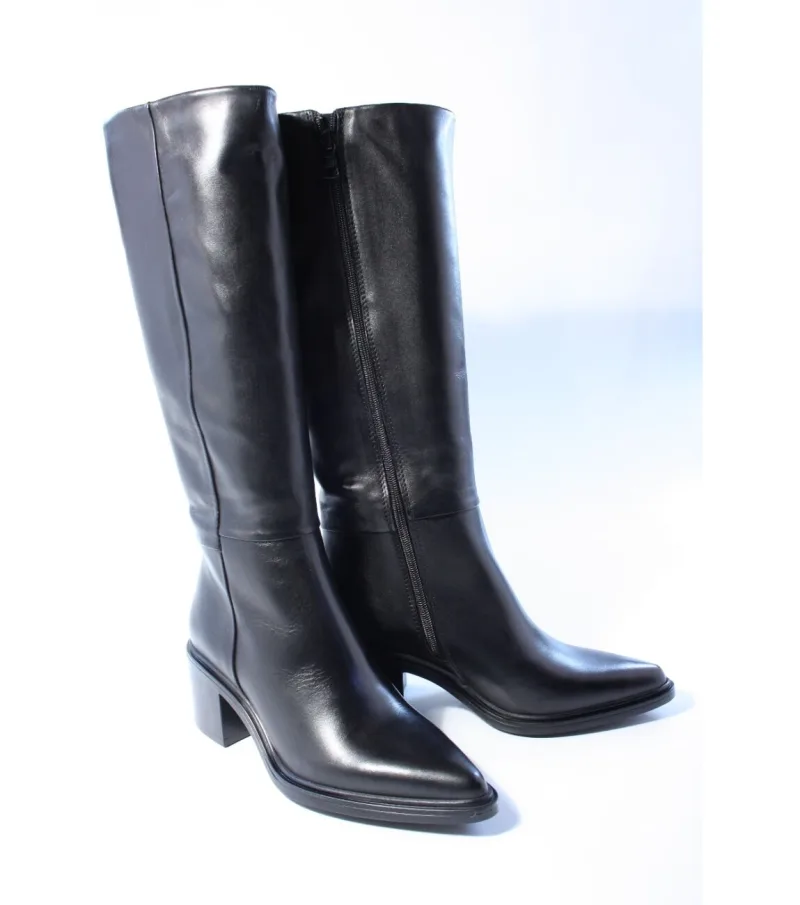MJUS L39303, laarzen voor dames in zwart