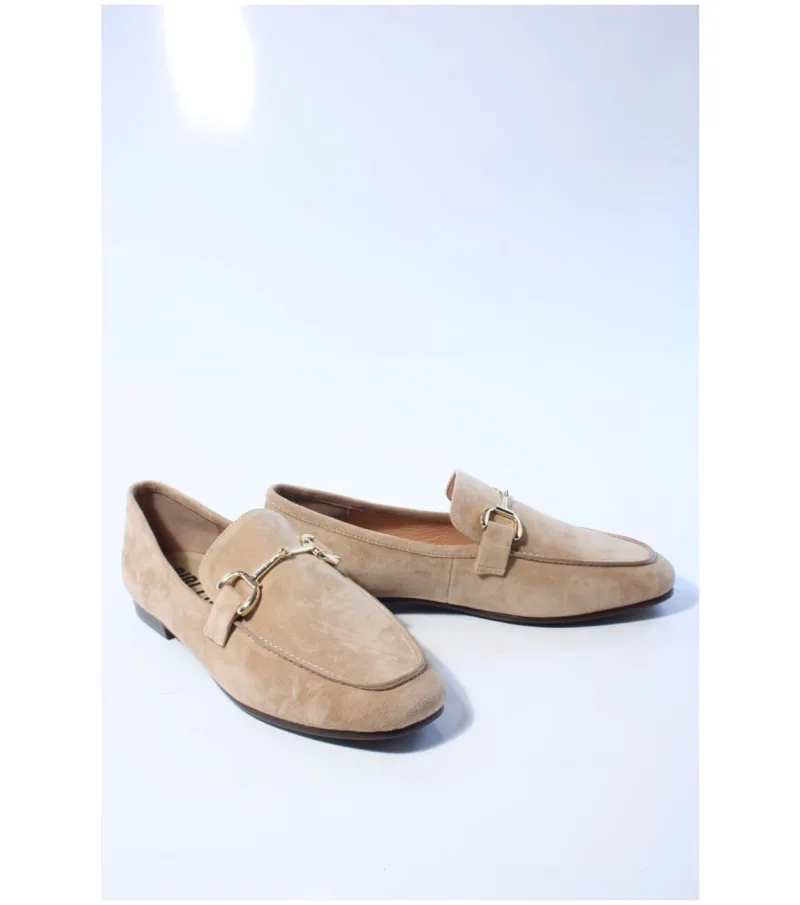 Bibi Lou 572Z30VK, instappers & loafers voor dames in beige