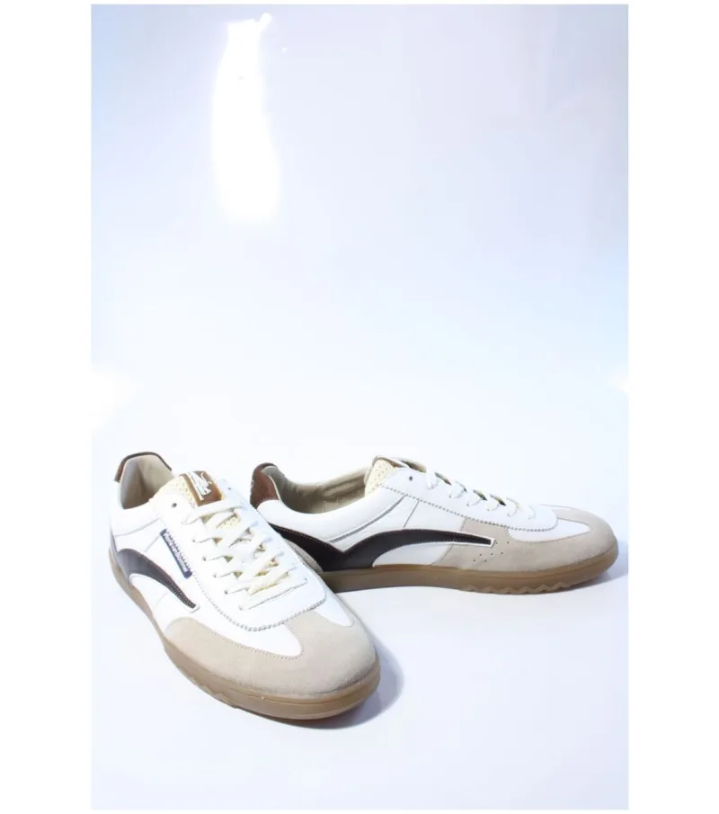 Floris Van Bommel 10224 De Zaler, sneakers voor heren in wit