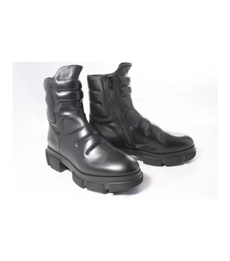 Copenhagen Studios biker boots, laarzen voor dames in zwart